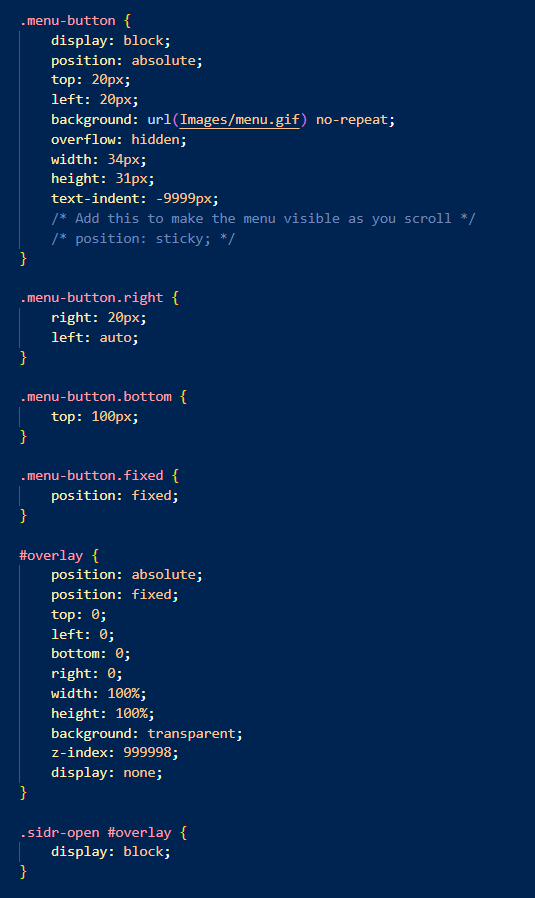 css code